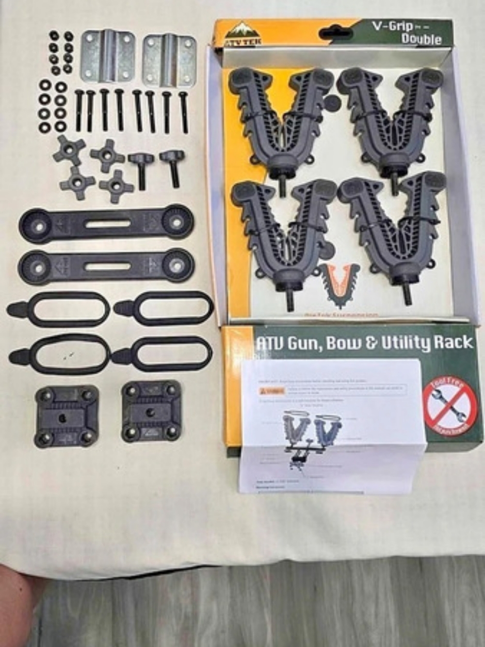 V-Grip Double Gun, Bow & Utility Rack Kit NWT